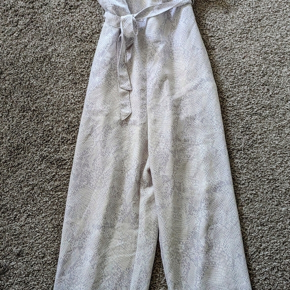 Babaton Strapless Flutter Altamira Jumpsuit - Picture 3 of 6